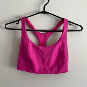 Lululemon wundertrain bra sonic pink